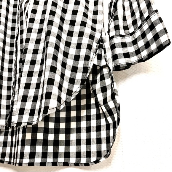 Black & white checkered shirt - Picture 4 of 4